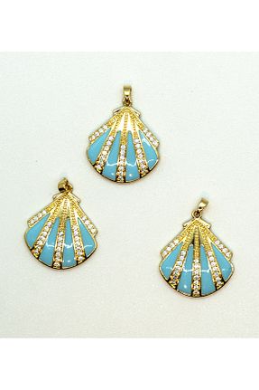 گردنبند استیل ( فولاد ) فیروزه ای استیل (فولاد) Yıldırım - کد 953689788