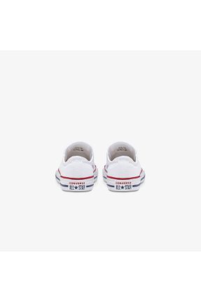 کفش اسنیکر نباتی بچه گانه بند دار Converse - کد 33452087