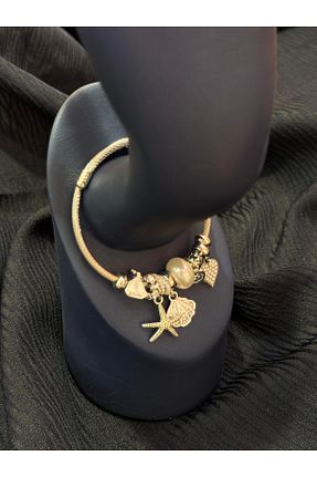 دستبند جواهر رنگی زنانه برنجی youngsem - کد 953783879