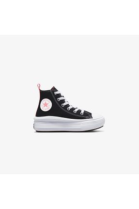 کفش اسنیکر مشکی بچه گانه بند دار Converse - کد 136298213