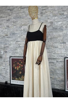 لباس بژ زنانه اسلیم Butik - کد 953697952