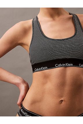 سوتین ورزشی طوسی زنانه پنبه ای Calvin Klein - کد 936874082