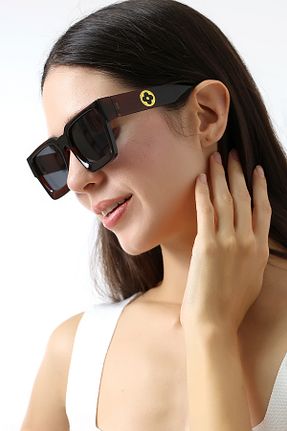عینک آفتابی قهوه ای زنانه 54 Lozzo - کد 953802949