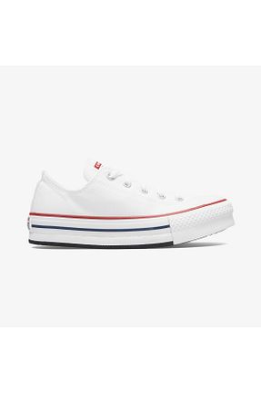 کفش اسنیکر سفید بچه گانه بند دار Converse - کد 843238006