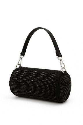 کیف مجلسی مشکی زنانه جیر vaavbag - کد 953989249