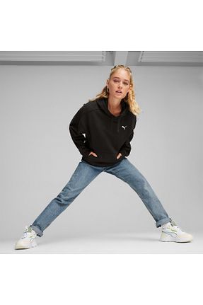 سوئیشرت مشکی زنانه ساده Puma - کد 816633370