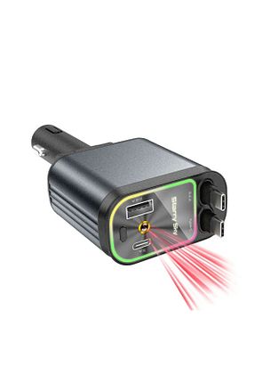 شارژر خودرو مشکی comse - کد 954299535