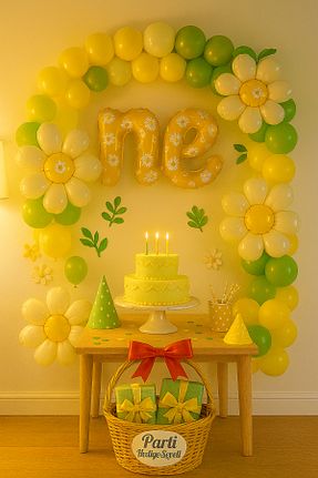 تزئینات جشن تولد parti hediye sepeti - کد 955167196