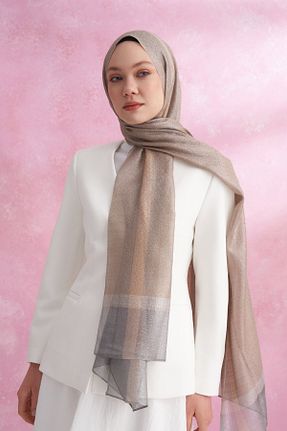 شال رنگی زنانه ابریشم ARMANDA - کد 955531359