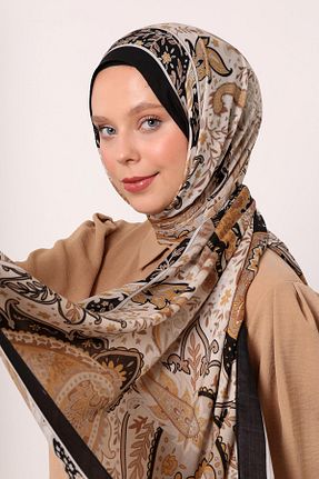 شال رنگی زنانه ابریشم LuvenSara - کد 955699290