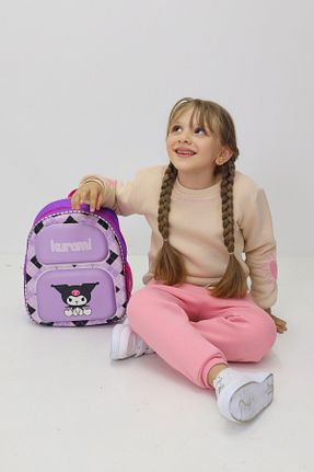 کیف مدرسه بنفش بچه گانه پارچه ای Probag - کد 956165717