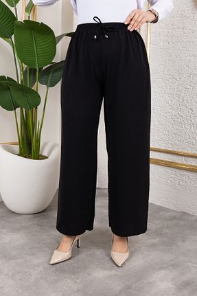 شلوار مشکی زنانه پنبه ای Nevayla Moda - کد 955740995