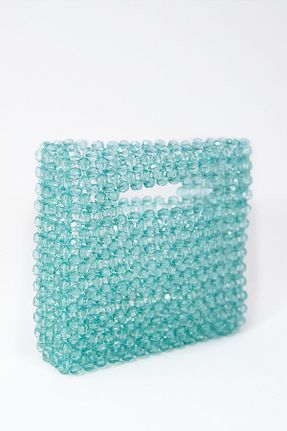 کیف دستی سبز زنانه سایز متوسط Sun Pieces - کد 140426847