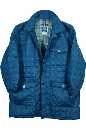 پالتو پشمی سایز بزرگ آبی مردانه سایز بزرگ SURCO JEANS - کد 140429855