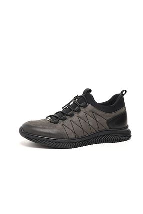 کفش کژوال طوسی مردانه چرم خالص Pierre Cardin - کد 140595621