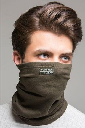 گردنی خاکی زنانه پلی استر Thermoform - کد 1075438