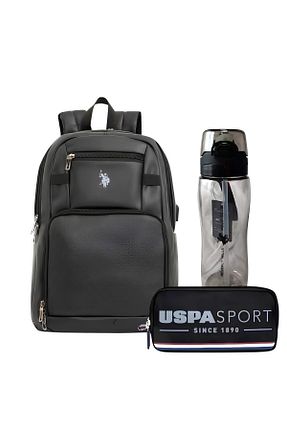 کیف مدرسه مشکی زنانه چرم مصنوعی U.S. Polo Assn. - کد 850620442