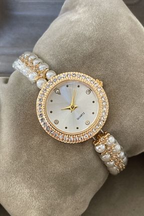 ساعت مچی طلائی زنانه 26-30 میلی متر Leerybee - کد 852367127