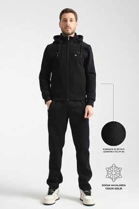 ست کرمکن اسپرت مشکی مردانه پنبه پلی استر Shooter - کد 880234189