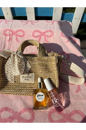 کیف دستی بژ زنانه ابعاد کوچک MUTE BAG - کد 944107159
