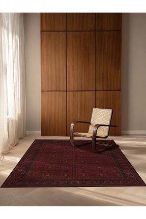 فرش زرشکی قابل شستشو ArtEra Halı - کد 948709687