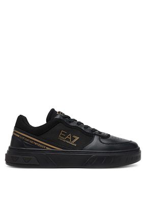 کفش اسنیکر مشکی مردانه بند دار Emporio Armani - کد 947989024