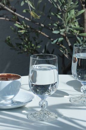 لیوان نارنجی شیشه Rakle - کد 841908426
