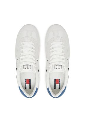 کفش اسنیکر سفید مردانه چرم اصل Tommy Hilfiger - کد 889677963