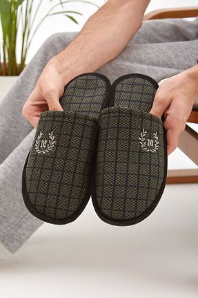 دمپائی خانگی خاکی زنانه پارچه ای Moda Devrin - کد 345690153