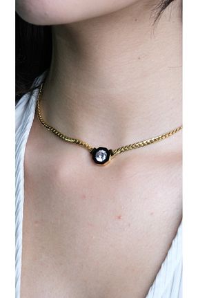 ست استیل طلائی زنانه 2 تایی Inure Jewelry - کد 863753592