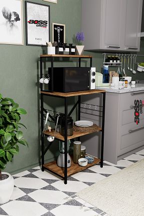 کابینت چند منظوره مشکی چوب Boss Group - کد 771722963