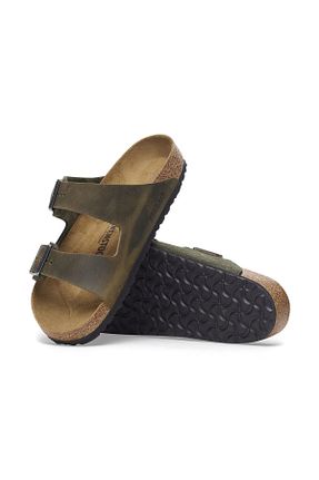 دمپائی مردانه چرم خالص Birkenstock - کد 936692049