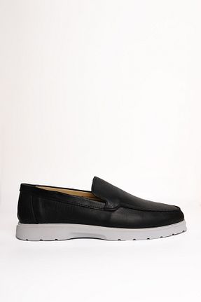 کفش لوفر مشکی مردانه چرم خالص Greyybull Shoes - کد 932661575