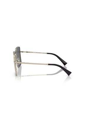 عینک آفتابی طلائی زنانه UV400 Miu Miu - کد 748658385