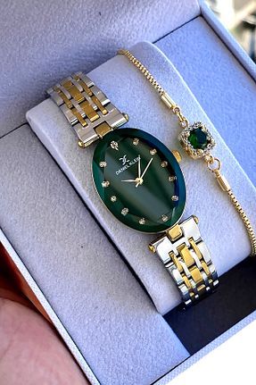 ساعت مچی طلائی زنانه 31-35 میلی متر Daniel Klein - کد 803339808
