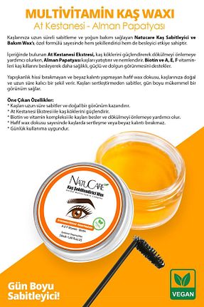 تثبیت کننده ابرو نارنجی NatuCare - کد 905974087
