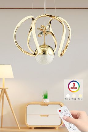 لوستر طلائی فلزی İstanbul Avize - کد 881894722
