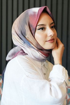 روسری رنگی پنبه پلی استر Eşarp Sokağı - کد 927627846