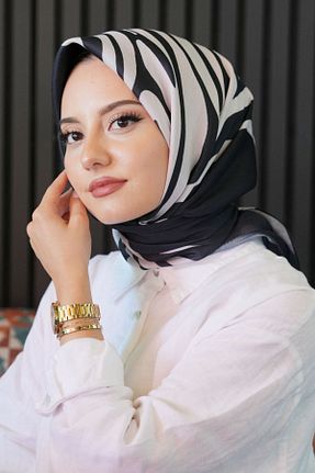 روسری رنگی پنبه پلی استر Eşarp Sokağı - کد 927628287