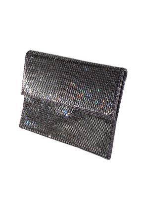 کیف مجلسی متالیک زنانه پارچه ای KEEBA - کد 937722804