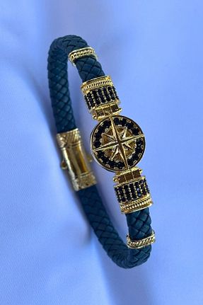 دستبند جواهر مشکی مردانه زیرکن Begondio - کد 953370386