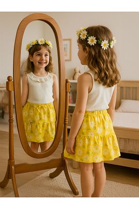 تیشرت نباتی بچه گانه رگولار Civil Girls - کد 942131934