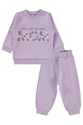 ست نوزادی بنفش بچه گانه پنبه ای Civil Baby - کد 739234481
