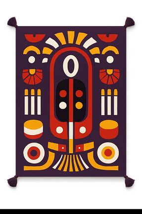فرش بنفش قابل شستشو Rugs Modern Halı - کد 955300523