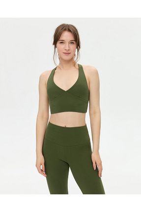 نیم تنه اسپرت خاکی زنانه الیاف Ayma Active - کد 460175937