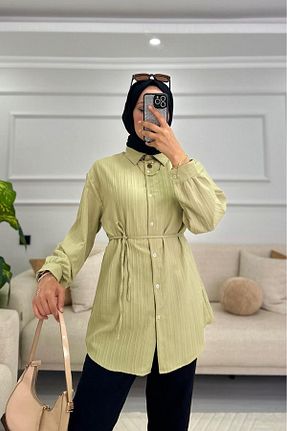 پیراهن حجاب رنگی زنانه رگولار HİFADEN - کد 906177706