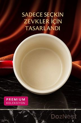 لیوان بژ سرامیک DozNest - کد 930101032