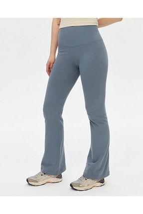 ساق شلواری اسپرت آبی زنانه بافت Ayma Active - کد 459488098