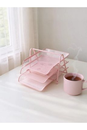 نظم دهنده رو میزی صورتی Need - کد 833769683
