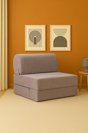 کاناپه طوسی مخمل Homedius - کد 158530313